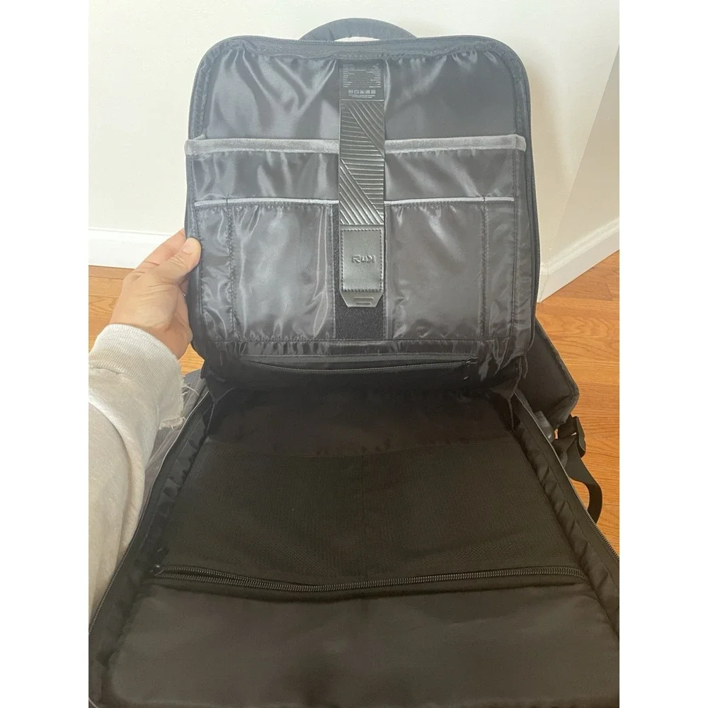 RUK Infinite Solar‎ Pickle Ball Backpack Heather Grey And Black Solar Power